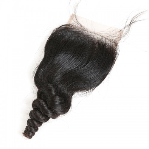 Transparent Lace Closure (V)